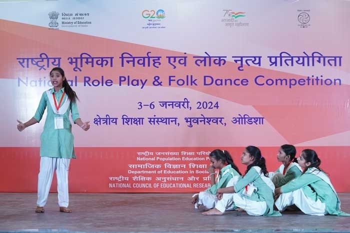 National Roleplay and folk dance valedictory