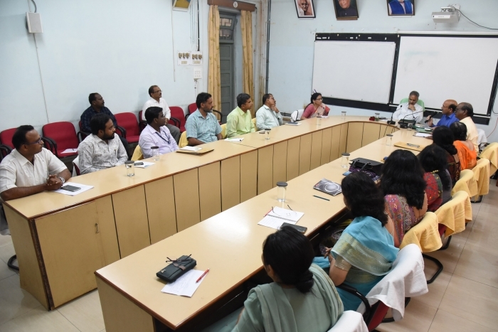 Director's Interaction with Teaching & Non Teaching Staffs of RIE & D.M.School