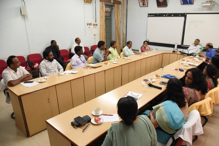 Director's Interaction with Teaching & Non Teaching Staffs of RIE & D.M.School