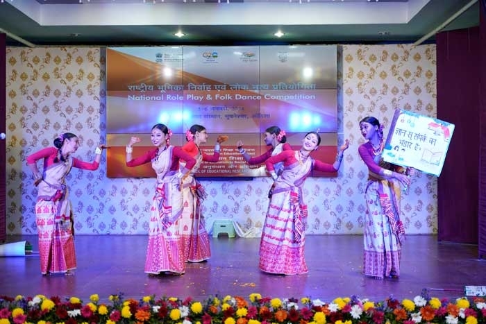 National Roleplay and folk dance valedictory