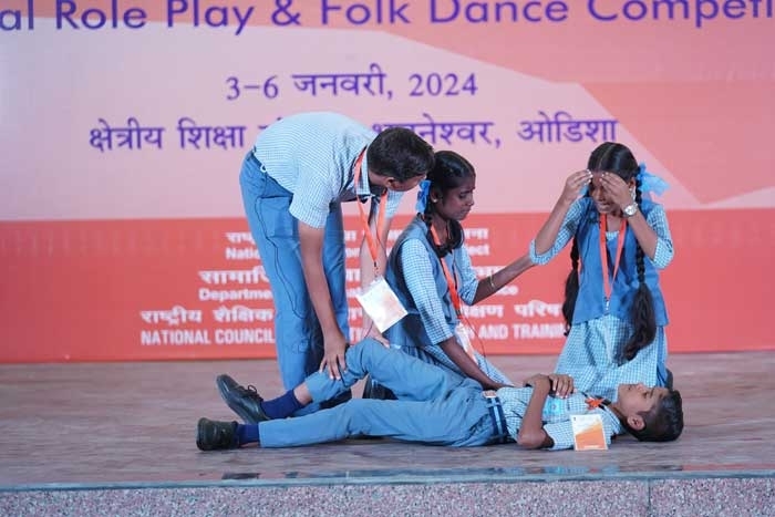 National Roleplay and folk dance valedictory