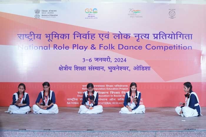 National Roleplay and folk dance valedictory