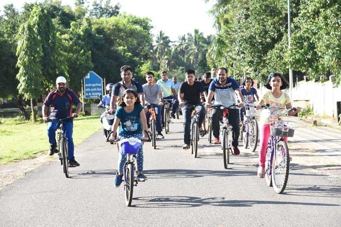 Fit India Freedom Run 3.0- Cycling Event