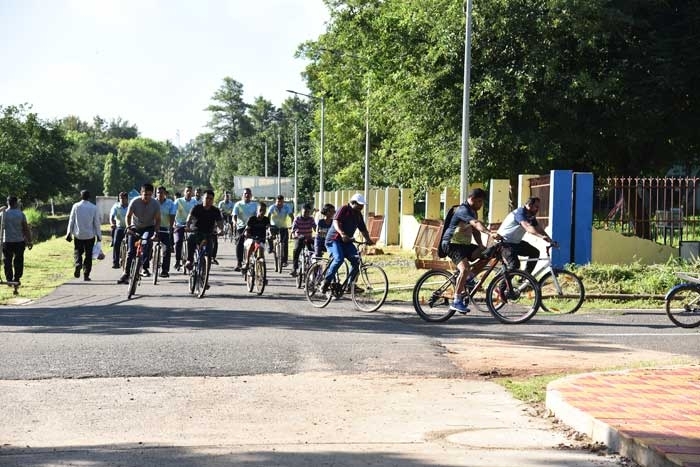 Fit India Freedom Run 3.0- Cycling Event