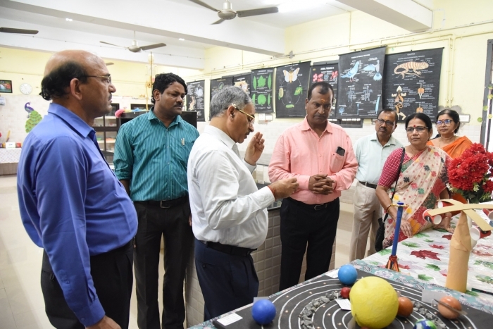 Director visit to DMS School