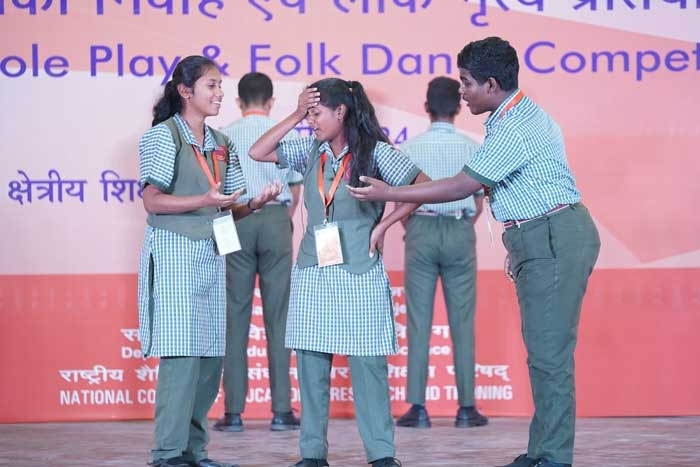 National Roleplay and folk dance valedictory