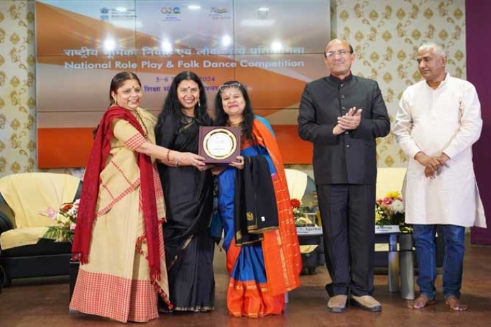 National Roleplay and folk dance valedictory