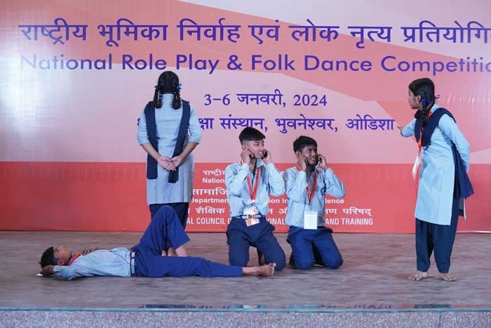 National Roleplay and folk dance valedictory