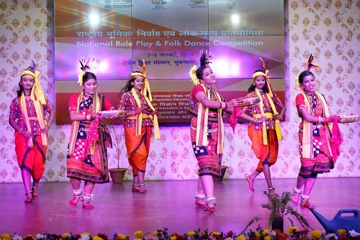 National Roleplay and folk dance valedictory