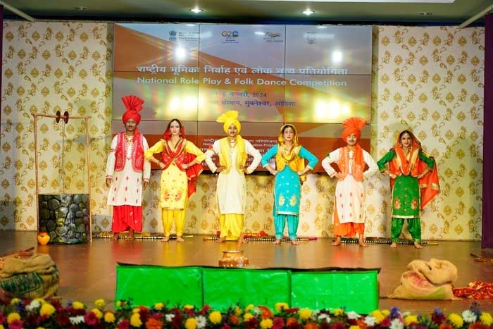 National Roleplay and folk dance valedictory