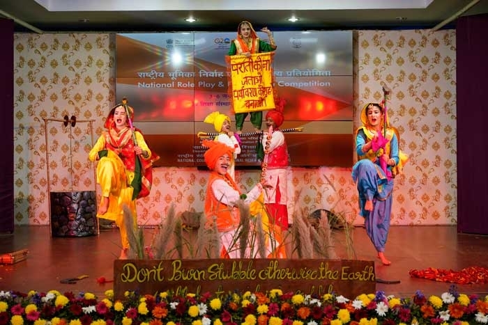 National Roleplay and folk dance valedictory