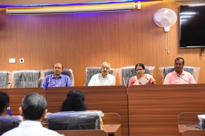 Director's Interaction with Teaching & Non Teaching Staffs of RIE & D.M.School