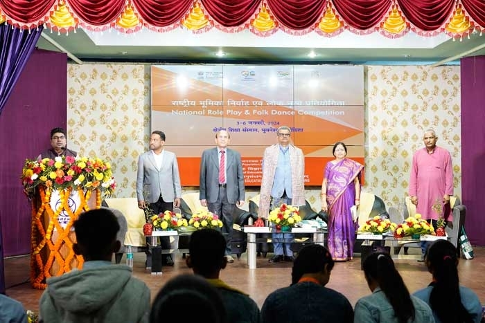 National Roleplay and folk dance valedictory