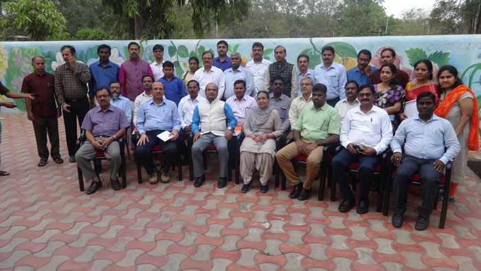 LAXMIBAI HOSTEL Foundation stone laid by  PROF. H.K. SENAPATY Honorable Director of NCERT