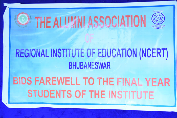 FAREWELL TO THE FINAL YEAR STUDENTS OF RIE,BHUBANESWAR