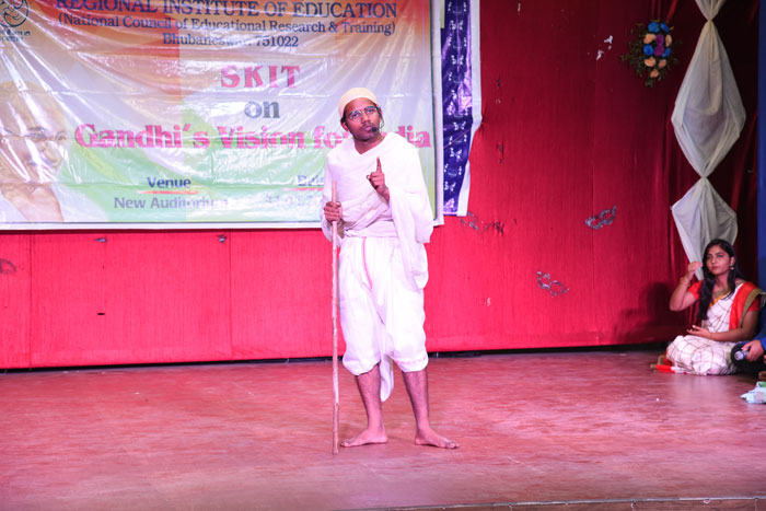 Skit on Gandhi's Vision for India