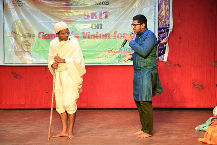 Skit on Gandhi's Vision for India