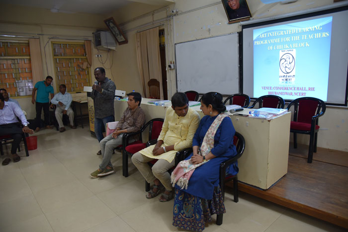 ART INTEGRATED LEARNING PROGRAMME FOR THE TEACHERS OF CHILIKA BLOCK