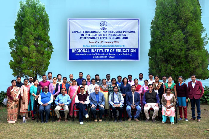 Capacity Building of key resource persons in integrating ICT in education at secondary level in Jharkhand from 4th to 10th jan-2019