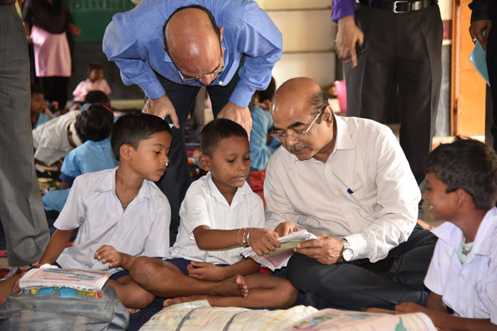 SCHOOL VISIT BY NCERT,CHILIKA BLOCK