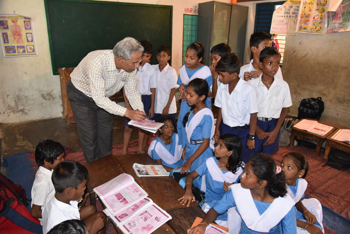 SCHOOL VISIT BY NCERT,CHILIKA BLOCK