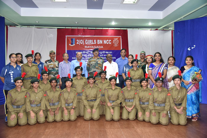 Opening Ceremony of Senior Division Girls Army Wing,NCC