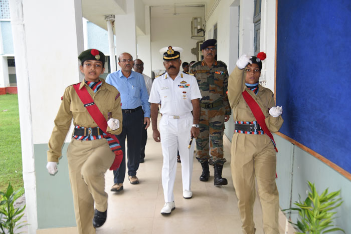 Opening Ceremony of Senior Division Girls Army Wing,NCC