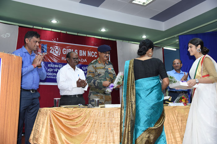 Opening Ceremony of Senior Division Girls Army Wing,NCC