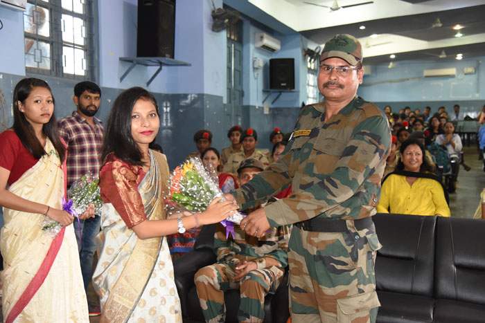 Opening Ceremony of Senior Division Girls Army Wing,NCC