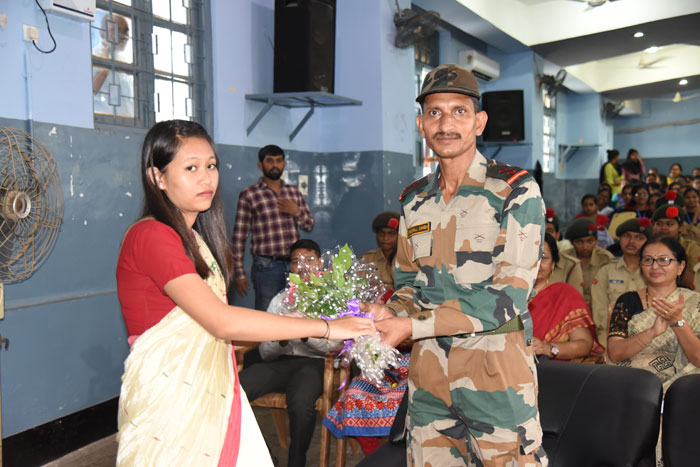 Opening Ceremony of Senior Division Girls Army Wing,NCC