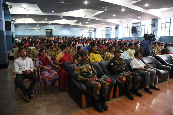 Opening Ceremony of Senior Division Girls Army Wing,NCC